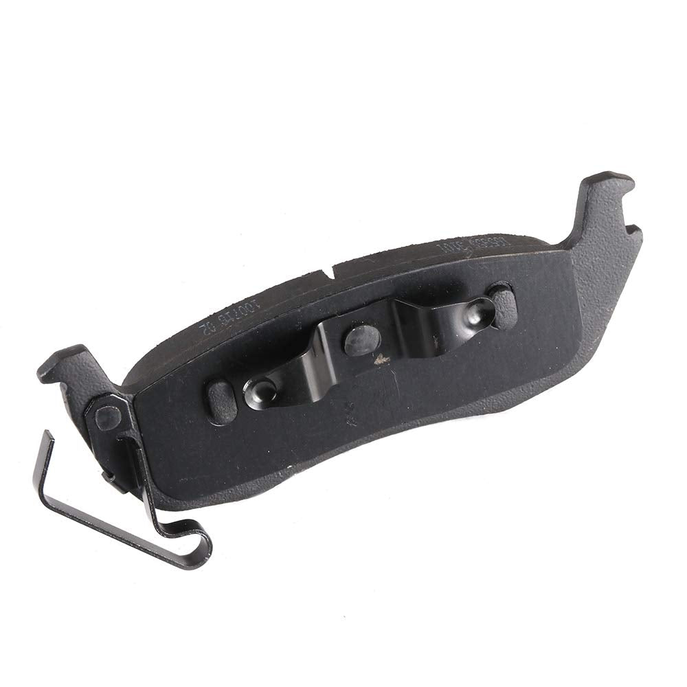 Cciyu D1087 Professional Ceramic Rear Brake Pads Set Fit For 2006-2010 For Jeep Commander,2005-2010 For Jeep Grand For Cherokee