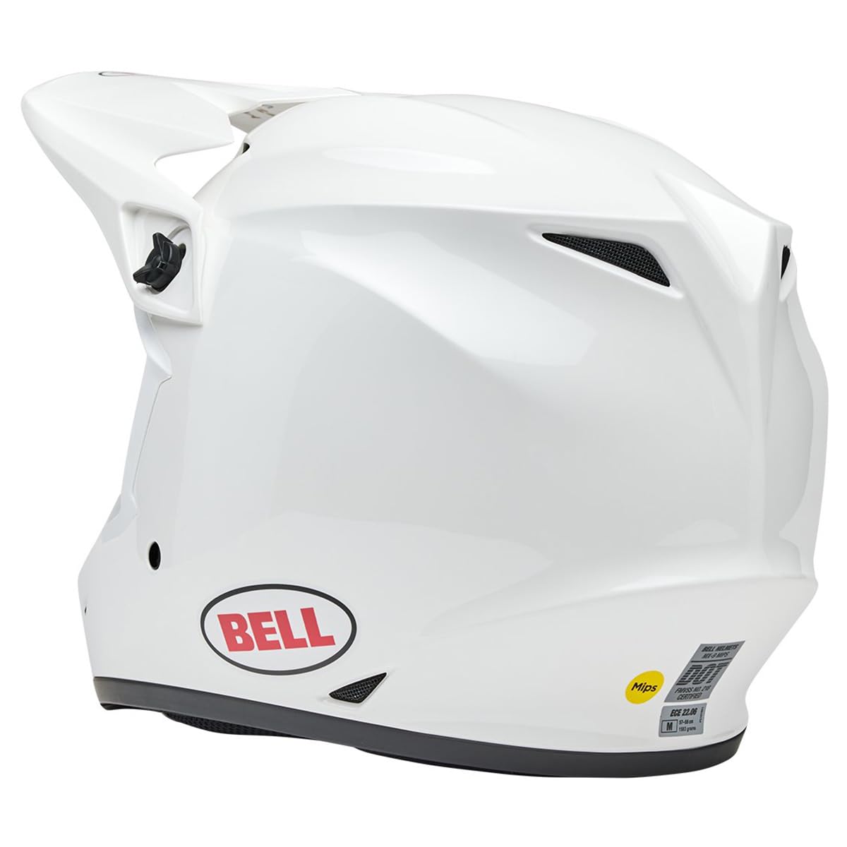 Bell Mx-9 Mips Dirt Helmet (Gloss White - X-Large)