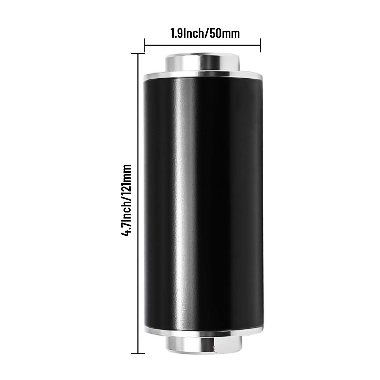 58mm 30 Micron Inline Fuel Filter 6AN 8AN 10AN Aluminum Fuel/Gas/Petrol Filter Adapter Fittings & Fuel Filter Mounting Bracket U