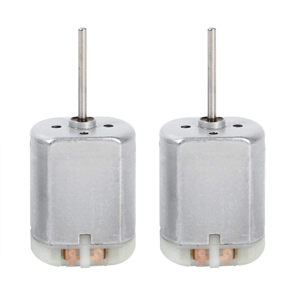 1Pair 22Mm Door Lock Actuator Motor, Keenso 12V Dc Car D Flat Shaft Door Lock Actuator Motor Repair Fc-280Sc-20150 Long D Spindle, Power Locking Repair Engine