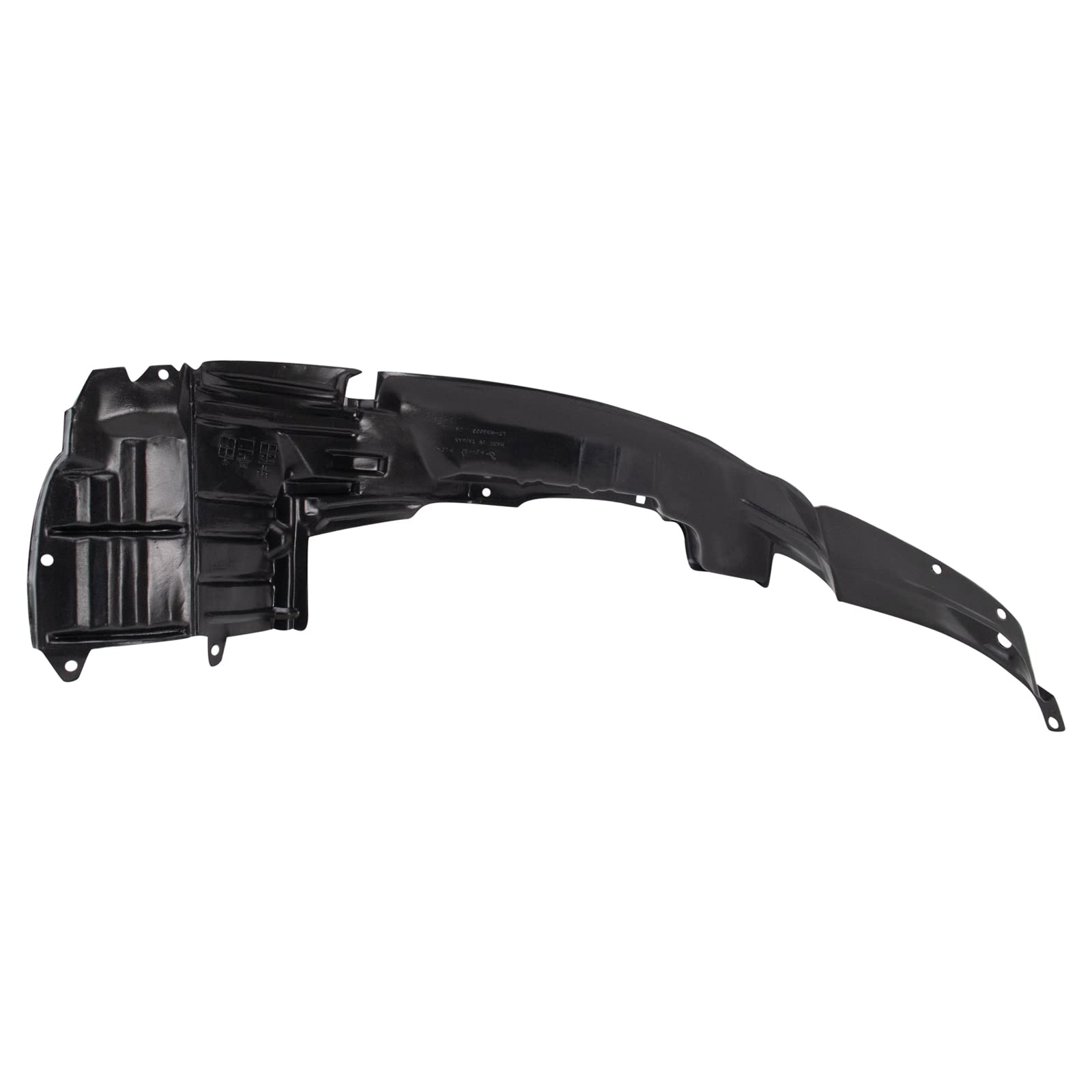 Trq Inner Fender Liner Set Compatible With 1997-2001 Mitsubishi Mirage Mi1248101 Mi1249101