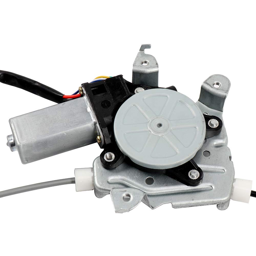 Power Window Regulator With Motor Assembly Replacement Front Left Drivers Side Window Regulator Fit For 2007-2013 Versa/Tiida (M