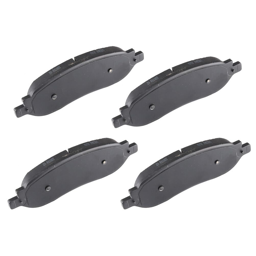 Cciyu D1068 Rear Semi-Metallic Disc Brake Pads Kit For Ford For F-250 Super Duty 2005-2007, For Ford For F-350 Super Duty 2005-2