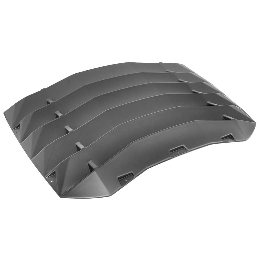 IKON MOTORSPORTS Window Louver for 2013-2016 Scion FR-S/2013-2020 Subaru BRZ/2017-2020 Toyota 86, Black Wind Def