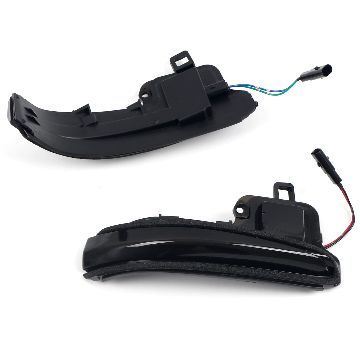 High Flying Car Accessories Side Mirrors Led Sequential Dynamic Blackout Turn Signal Lights Indicator 2Pcs/Pair For Toyota Tacom