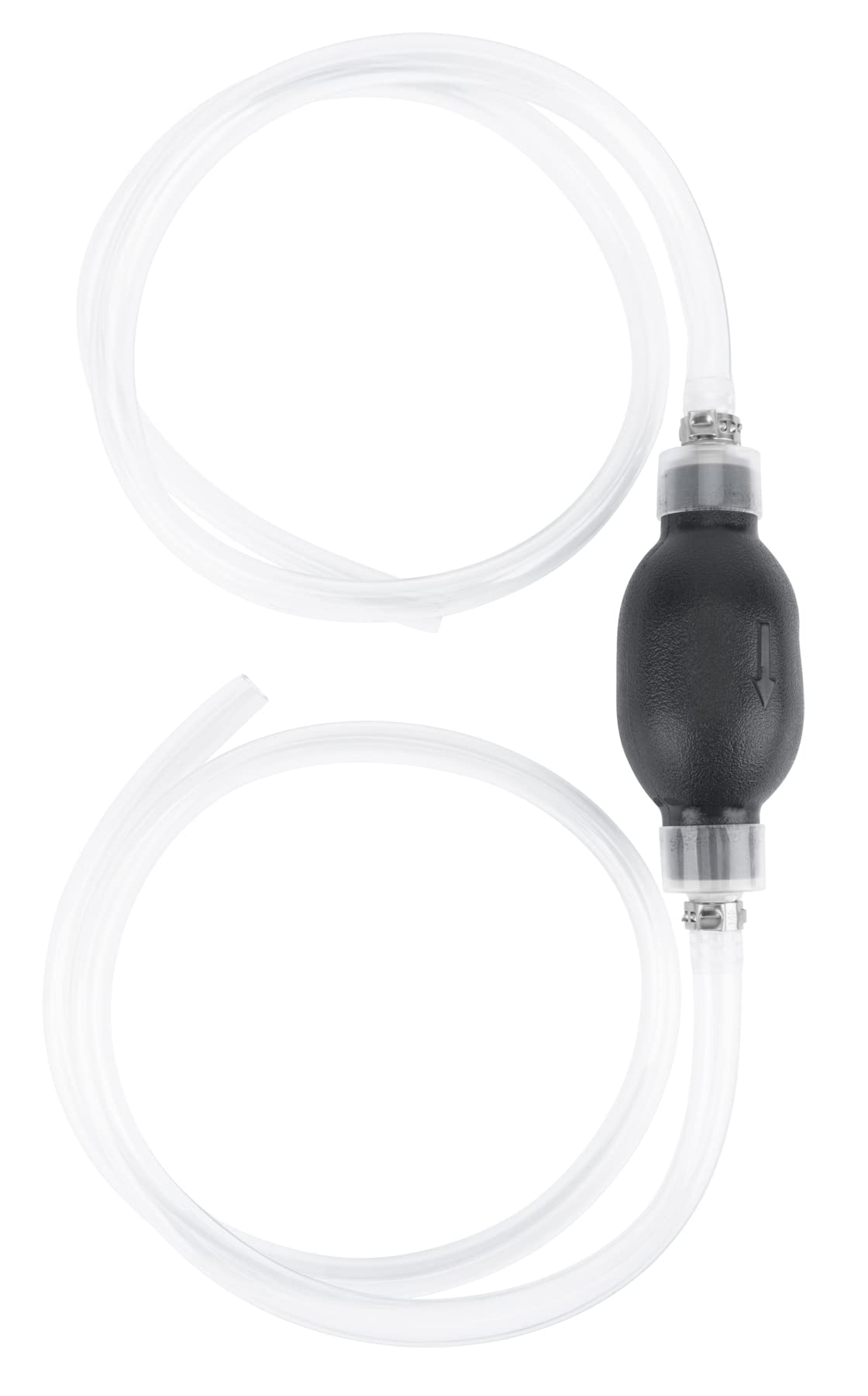 Performance Tool W54156 Back Flow Valve Siphon Pump For Vehicle Engine Oils, Lubricants, And Other Fluids, Black/Clear, 32-Inch