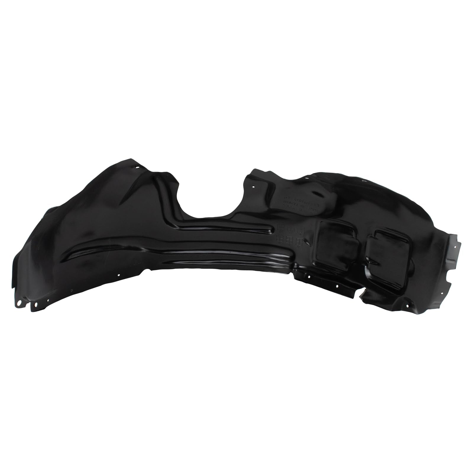 Trq Front Inner Fender Liner Set Compatible With 2014-2018 Jeep Cherokee Ch1248163 Ch1249163