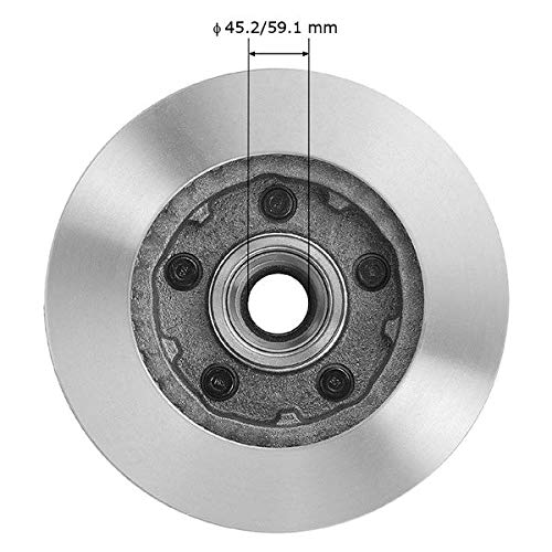 Bendix Premium Prt1264 Front Brake Rotor For Ford Aerostar 1991-1986, Bronco Ii 1990, Ranger 1995-1983, Mazda B2300 1994, B3000