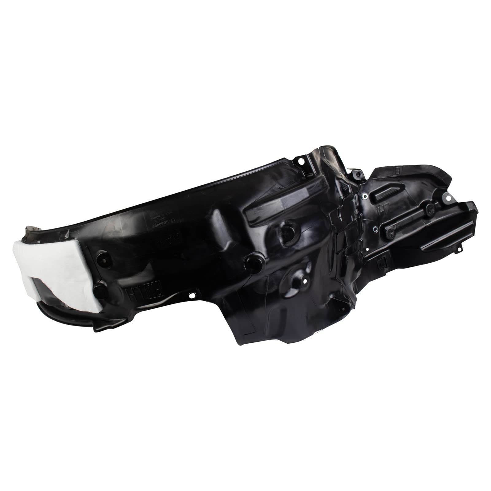 Trq Inner Fender Liner Set Compatible With 2014-2018 Subaru Forester Su1248127 Su1249127