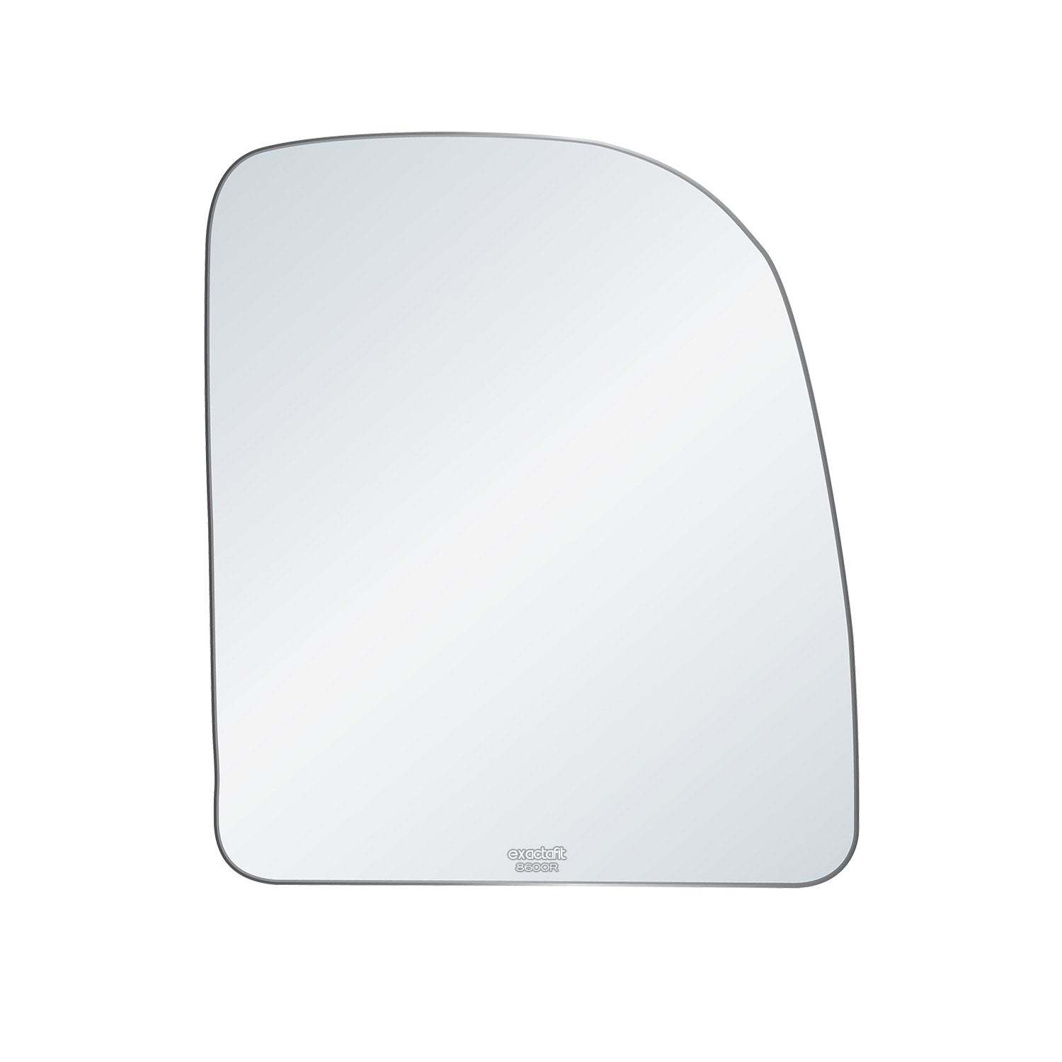 Exactafit 8600R Passenger Side Mirror Glass Replacement Repair Compatible With Ford E150 E250 E350 E450 Econoline Van, F250 F350