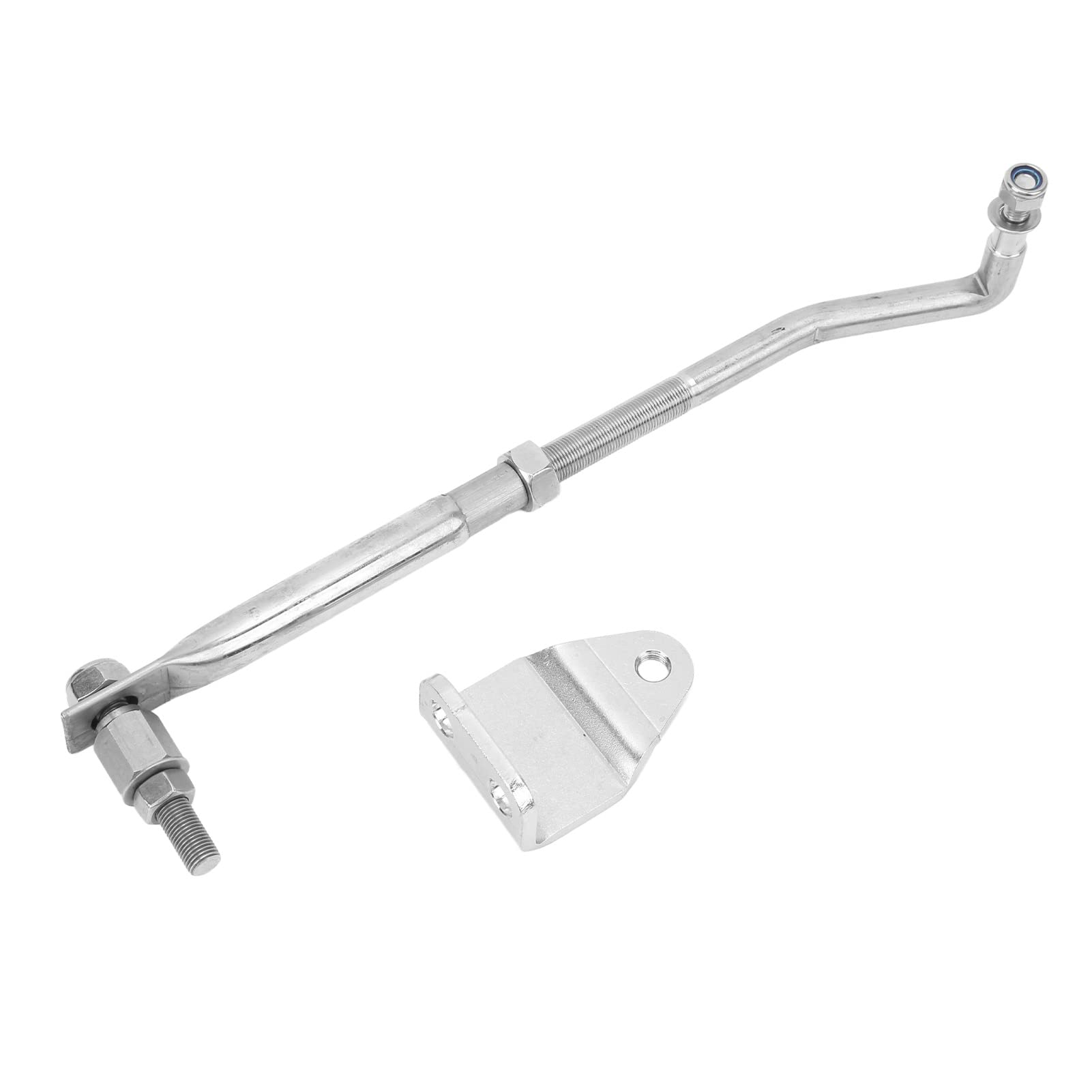 Outboard Motor Steering Link 265?315Mm Adjustable Stainless Steel Universal Boat Engine Steering Tie Rod Drag Link Kit For 15Hp To 200Hp Outboard Engine