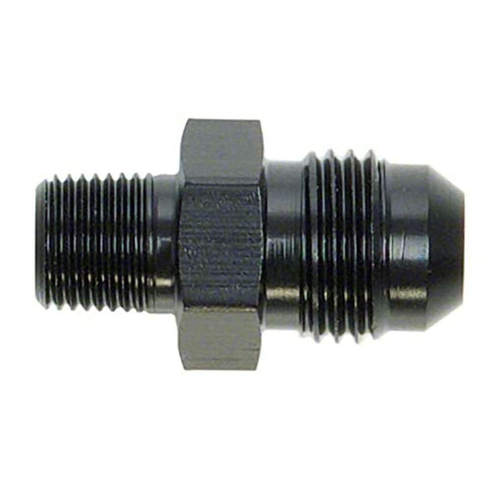 -4An X1/4Nptf Blk St Fl To Pipe Adp