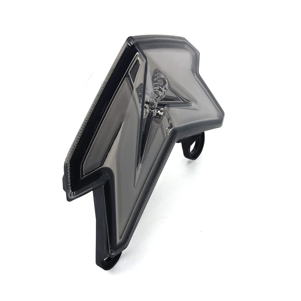 MFC PRO Integrated LED Turn Signal Tail Light for Kawasaki Z125 Pro/NINJA ZX-6R 636 Z800 - Smoke Finish