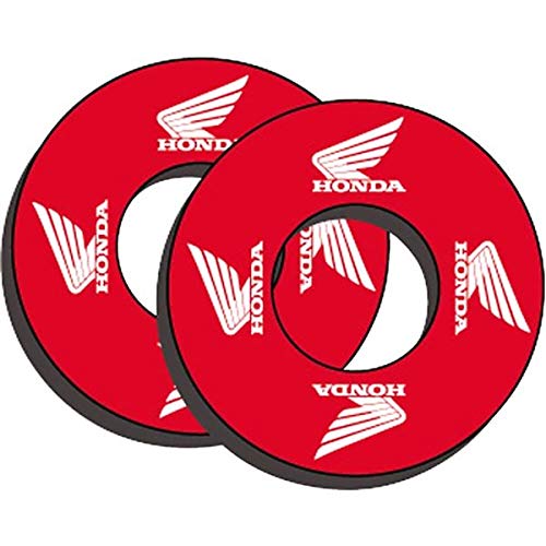 Factory Effex (17-67300 Moto Grip Donut - Pair,Red/White
