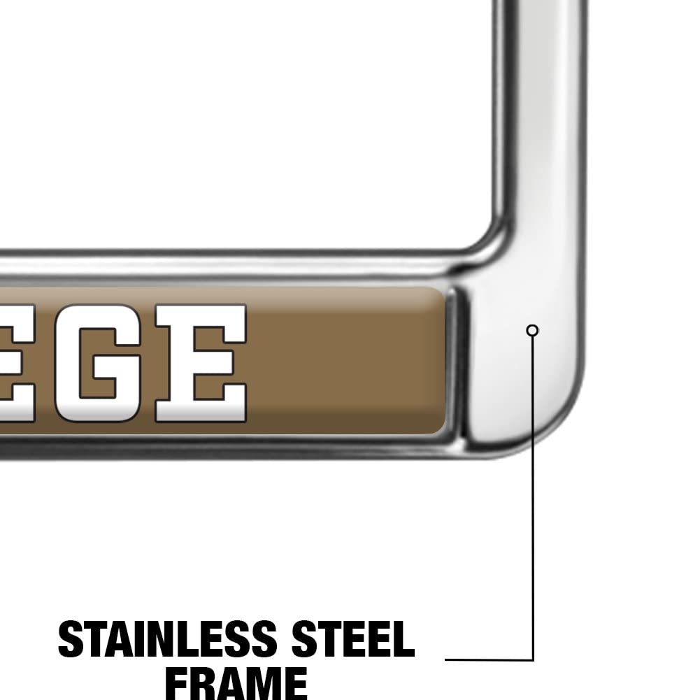 GRAPHICS & MORE Wofford College Alumni License Plate Frame - Metal, Full Size, OneSize