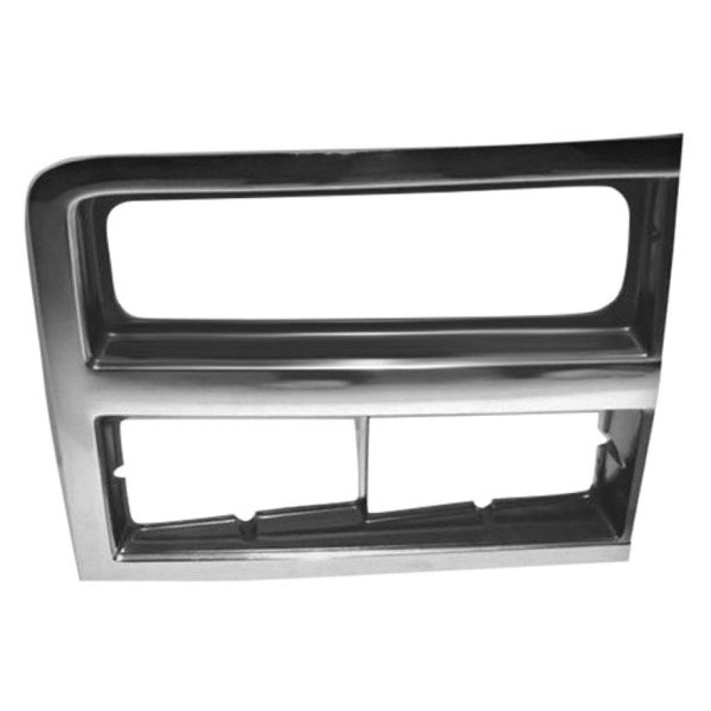 KarParts360 For Chevy Blazer/Suburban 1990 1991 Headlight Bezel Driver Side | Chrome/Argent | w/Dual Rect | GM2512161 | 15628669