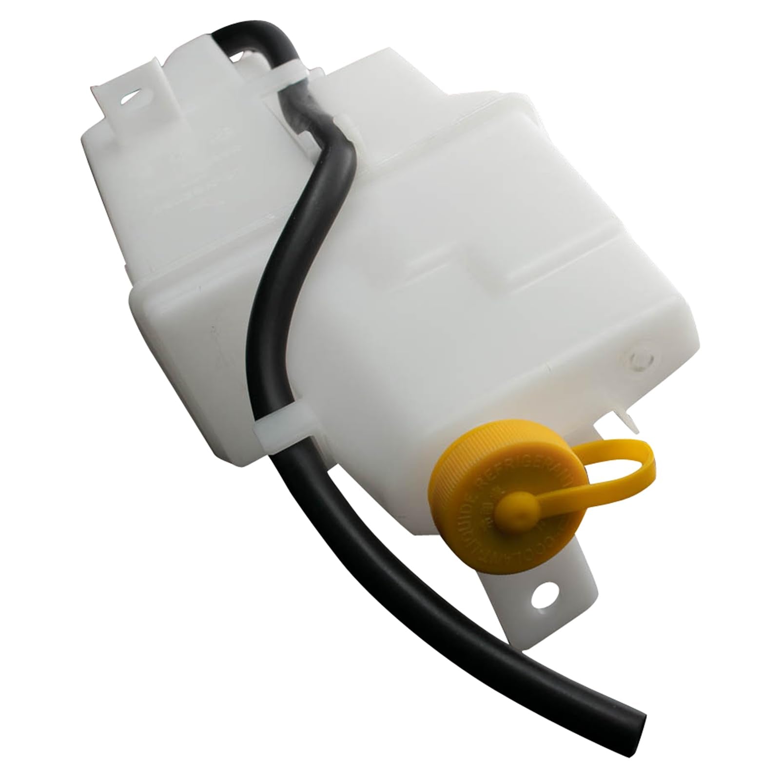 TRQ Radiator Coolant Reservoir Tank for 2012-2019 Nissan Versa, Model ECA62603, Overflow Bottle