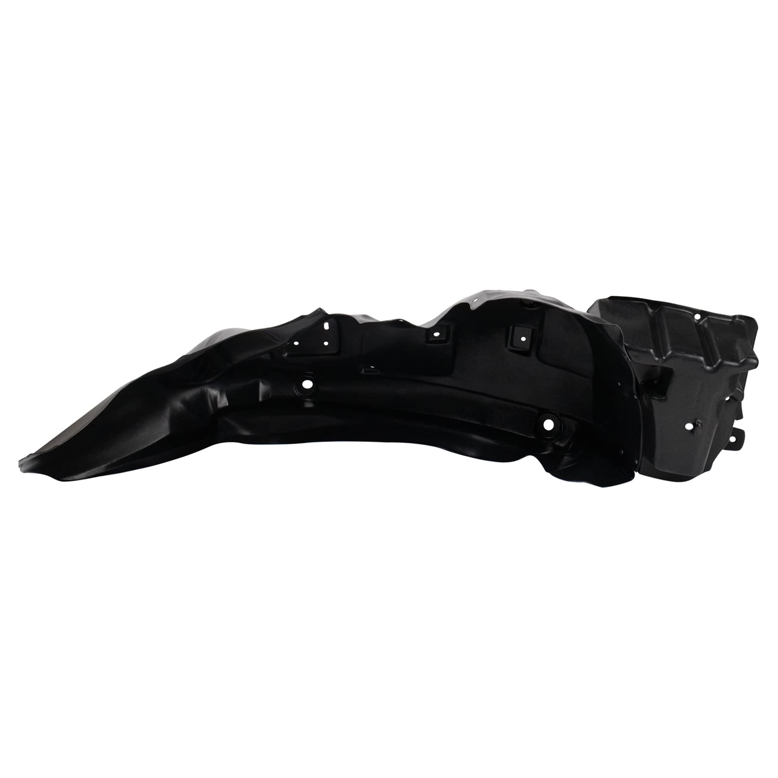 Trq Front Inner Fender Liner Set Compatible With 2003-2011 Ford Crown Victoria Mercury Grand Marquis 2003-2004 Marauder Fo124812