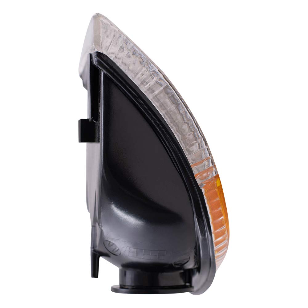AutoandArt Brock Replacement Set Driver and Passenger Park Signal Corner Marker Lights Compatible with 1994-2002 Pickup Truck 55