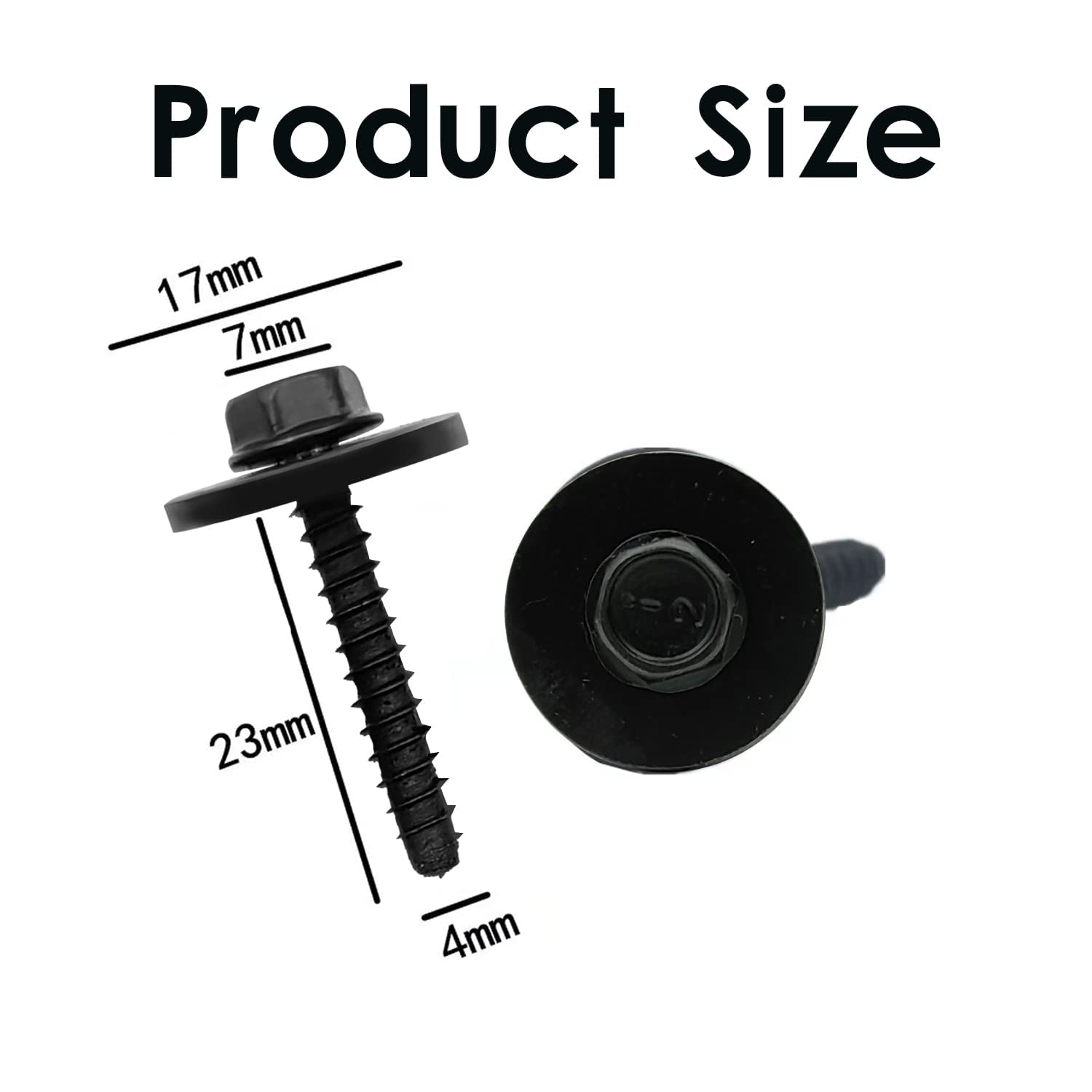 20pcs Fender Wheelhouse CD Console Bolt Screw Compatible with GM, Chevrolet, Camaro, Colorado,Cadillac, Buick,Cruze, BMW 1157049
