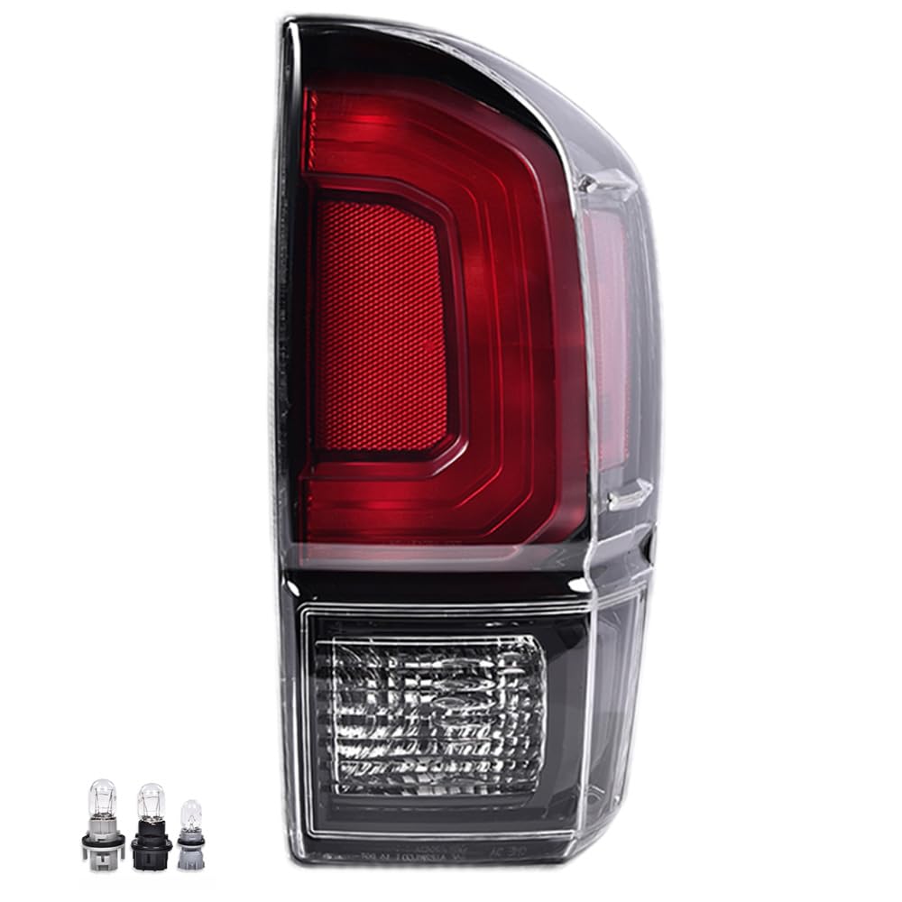 G-PLUS Rear Tail Light Compatible with Toyota Tacoma 2016 2017 2018 2019 2020 2021 2022 2023 Brake Lamp,Luces Traseras Right Pas