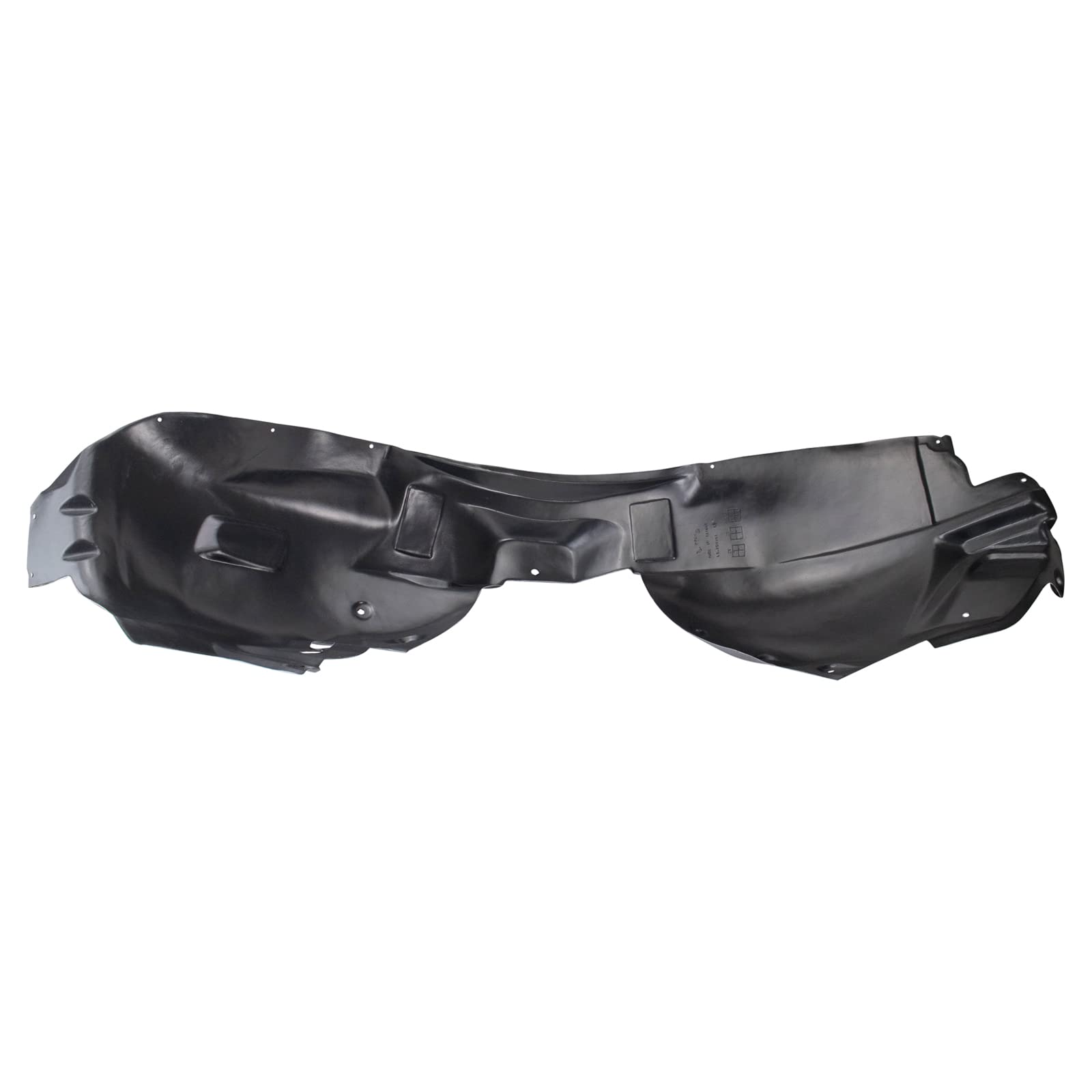 Trq Front Inner Fender Liner Set Compatible With 2007-2010 Ford Edge Lincoln Mkx Fo1248130 Fo1249130