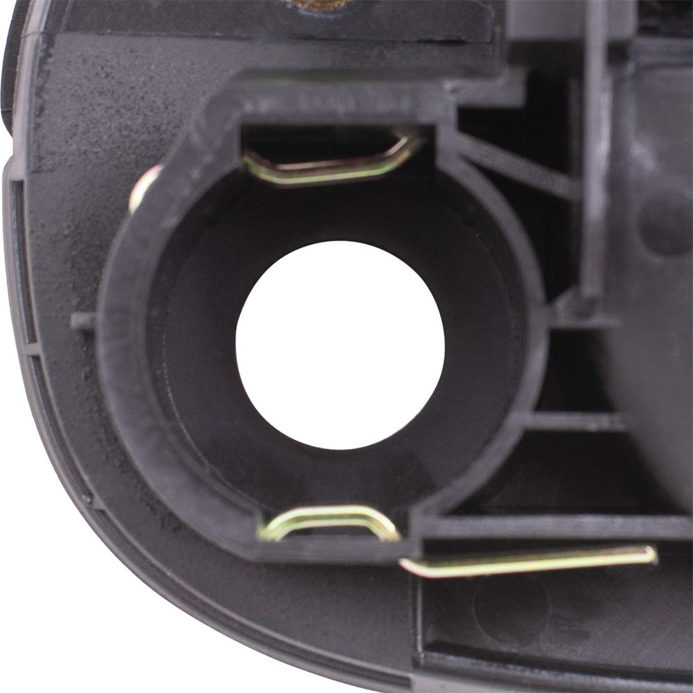 Autoandart Brock Replacement Driver And Passenger Front Outside Outer Textured Door Handles Compatible With Pickup Truck 5527502