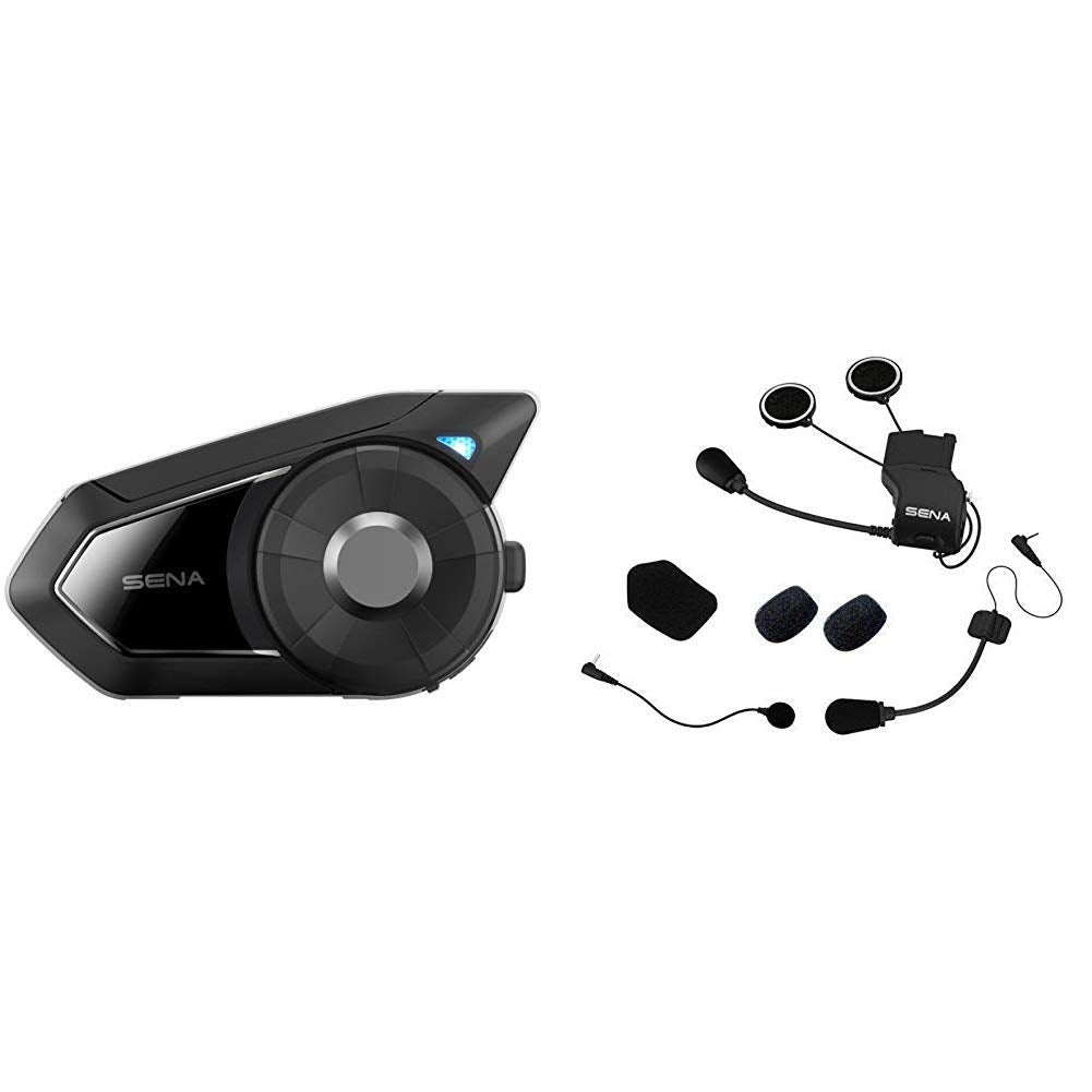 Sena Universal Helmet Clamp Kit (20S, 20S EVO, 30K), Black
