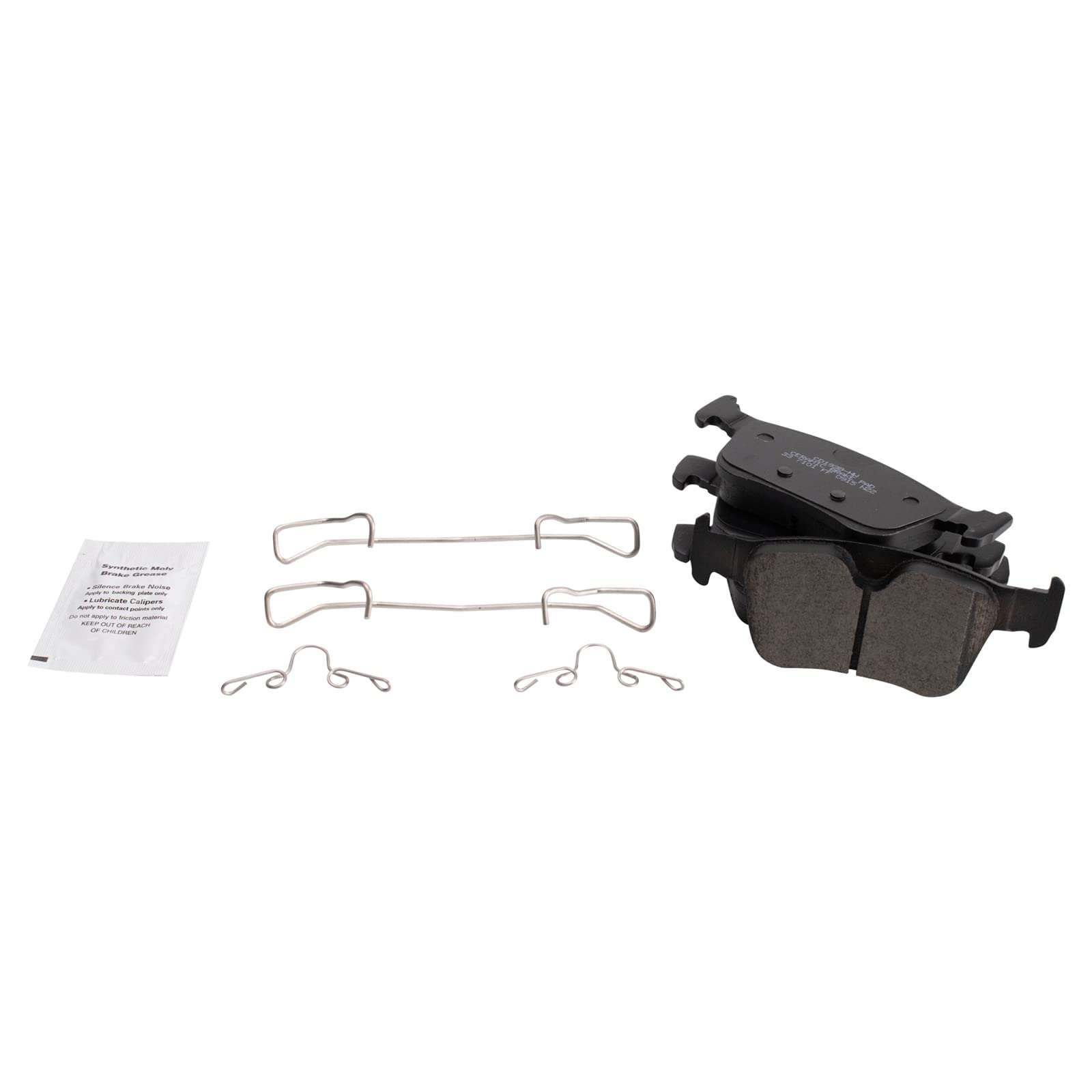TRQ Rear Brake Pads Ceramic Compatible with 2019-2020 Volvo S60 2017-2020 S90 V60 2020 V60 Cross Country 2018-2020 V90 V90 Cross