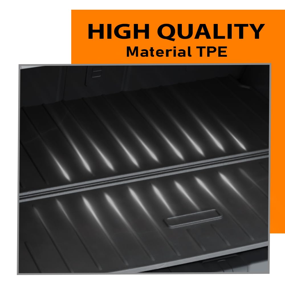 G-PLUS Floor Mats Compatible with Mazda 2023 CX-50 w/Seat Back Protection TPE All Weather Full Cover Protection 3 Piece,Black