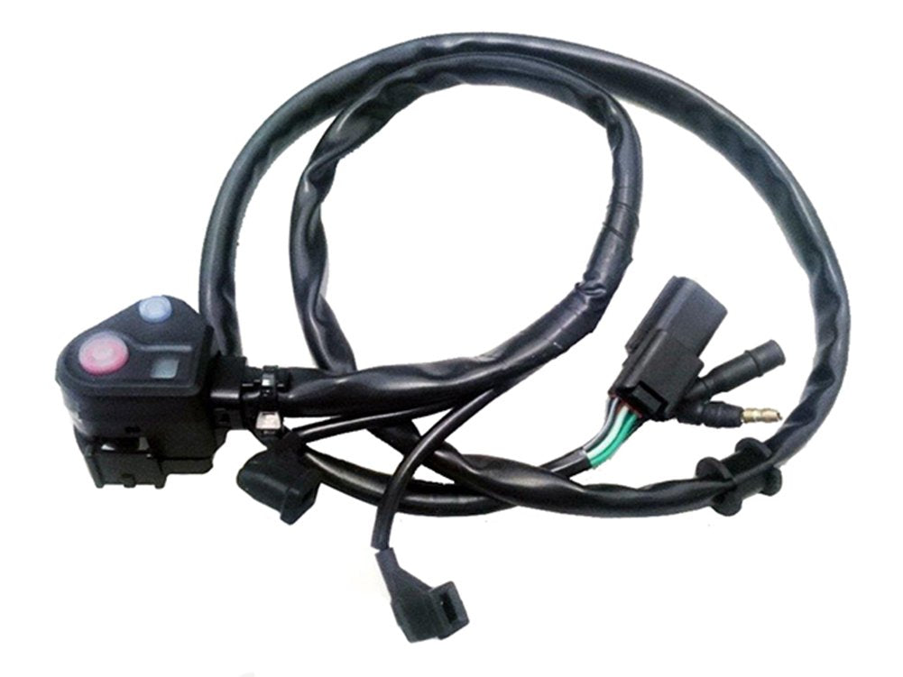Outlaw Racing Or5497 Motorcycle Dirtbike Engine Kill And Mode Change Switch Compatible With Honda Crf450Rx 2017 Replaces Oem 351