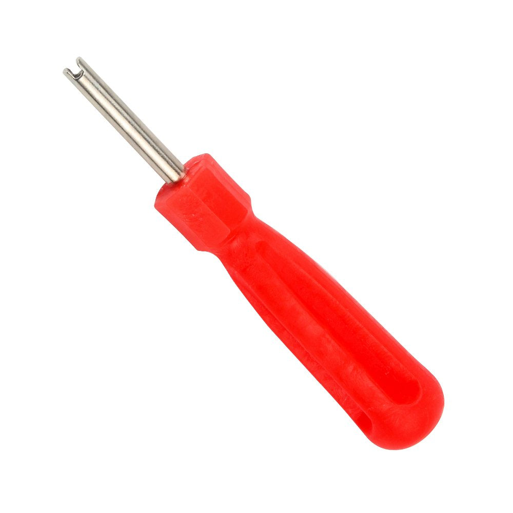 Senzeal 5Pcs Plastic Handle Car Valve Core Removal Single Head Tire Repair Tools