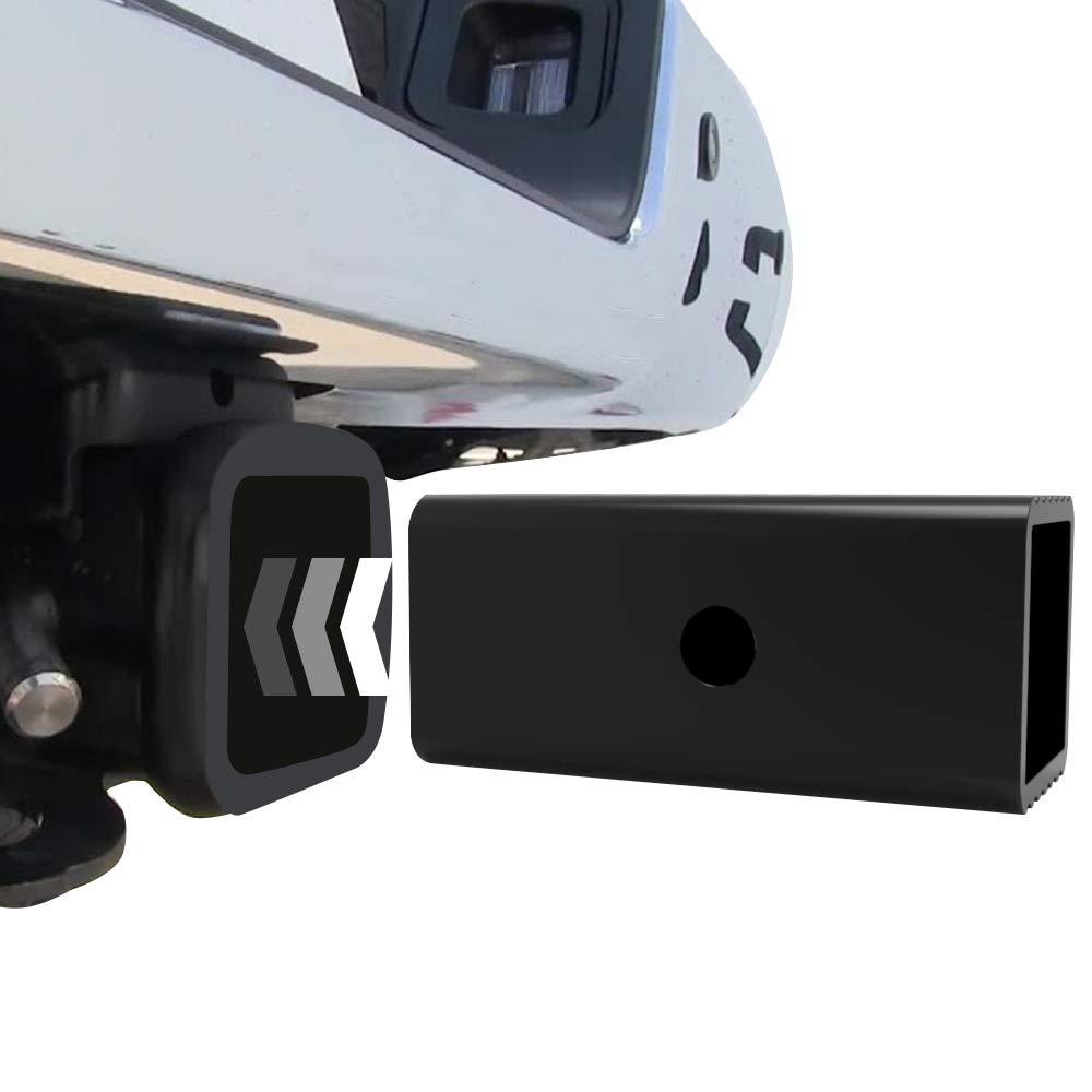 BougeRV Trailer Hitch Adapter, 2.5" to 2" Reducer, Class V to III/IV, Aluminum, Black, Model 8542067618