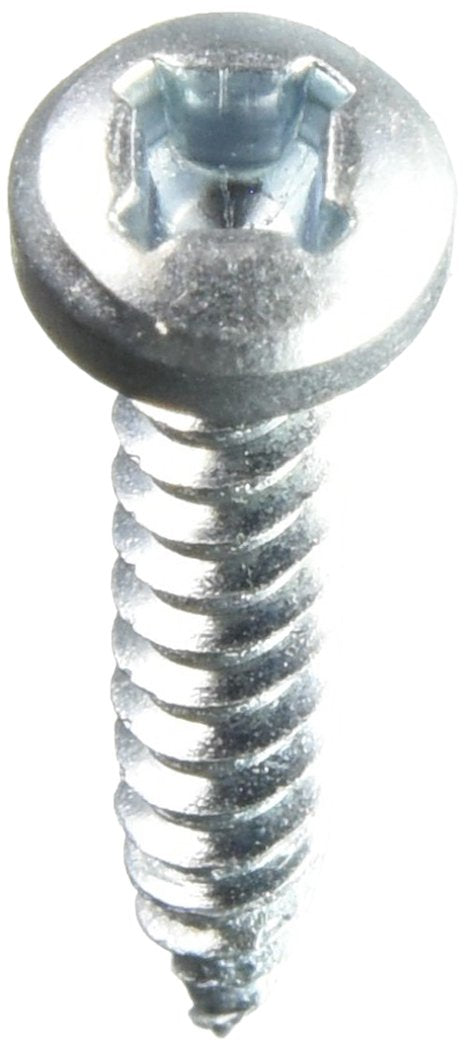 AP Products (012PSQ50 8X1 8 x 1 Zinc Square Recess Pan Head Screw, (Pack of 50)