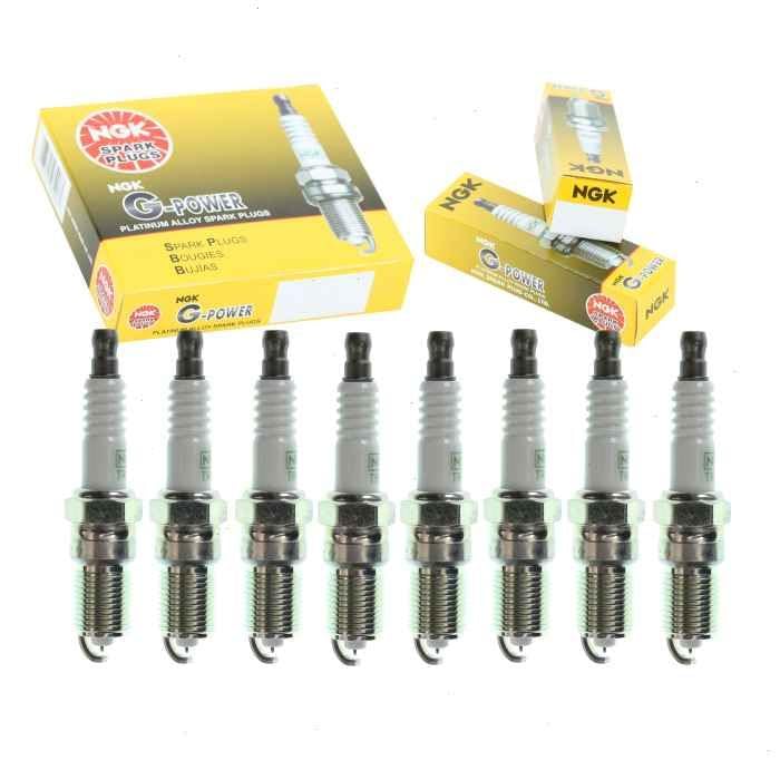8 pc NGK G-Power Spark Plugs compatible with Chevrolet Silverado 2500 HD 6.0L V8 2001-2019