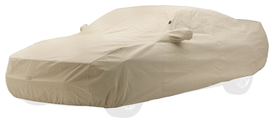 Covercraft C16059TK Custom Fit Car Cover for Ford Mustang (Technalon Evolution Fabric, Tan)