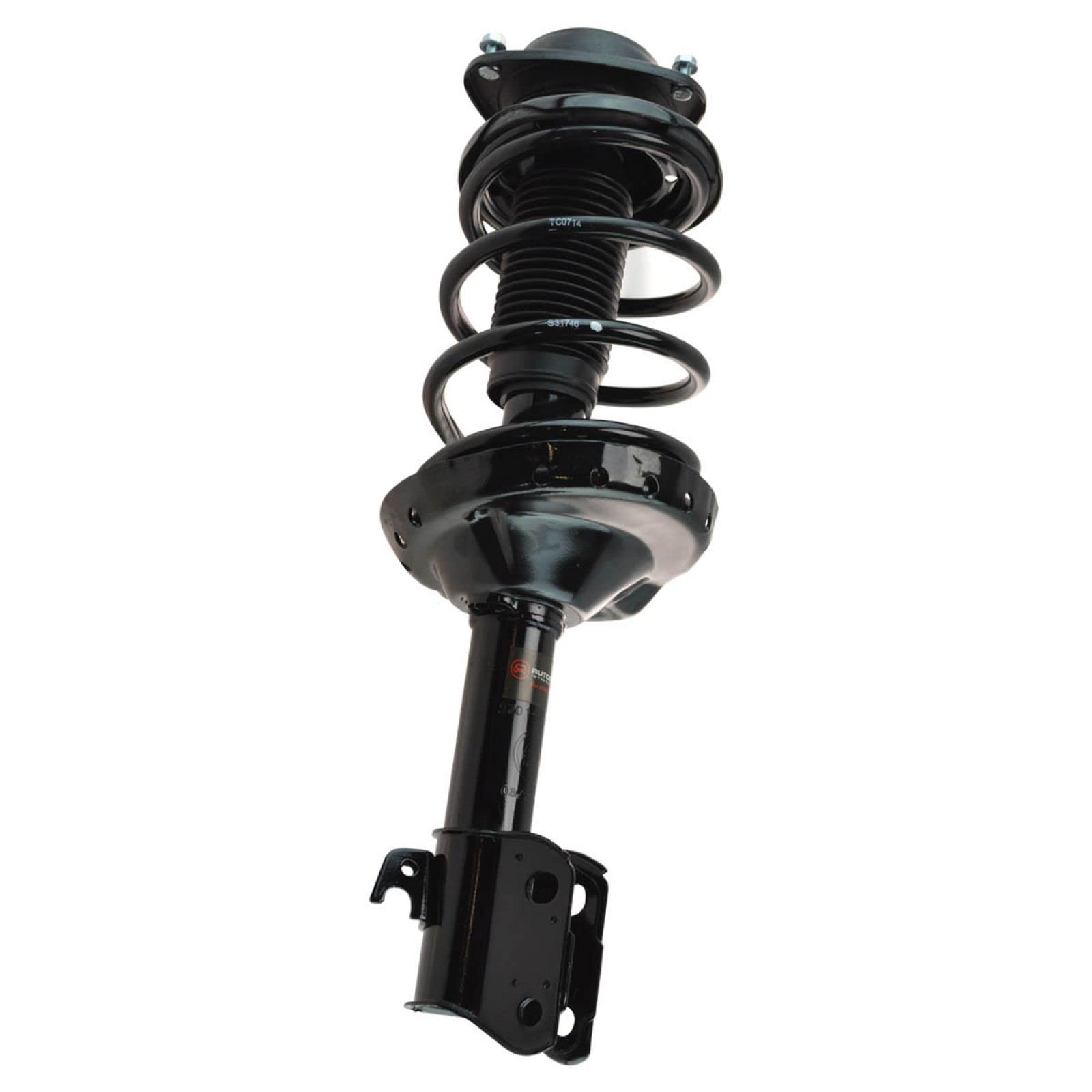 Trq Front Strut & Coil Spring Assembly Set Driver & Passenger Sides Compatible With 06-08 Subaru Forester