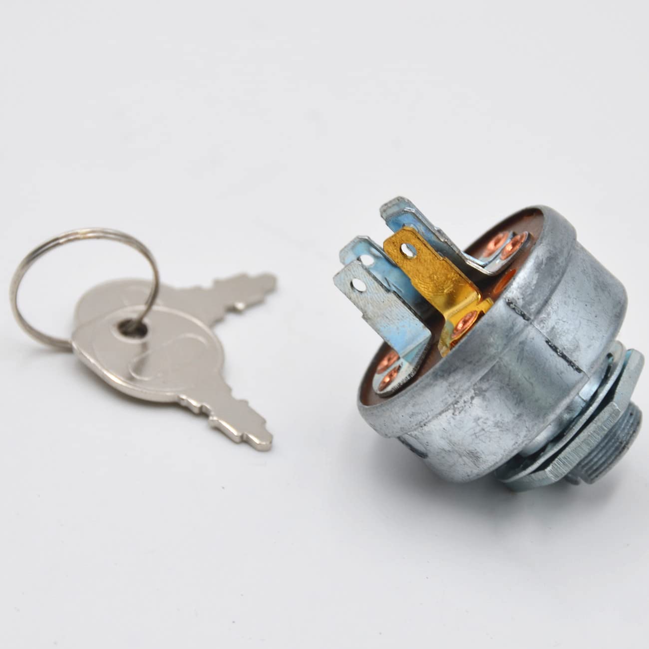 Nc Craftsmen Riding Lawn Mower Ignition Switch With 3 Position 2 Keys 5 Terminals Std365402 24688 725-0267 925-0267 21064 42106