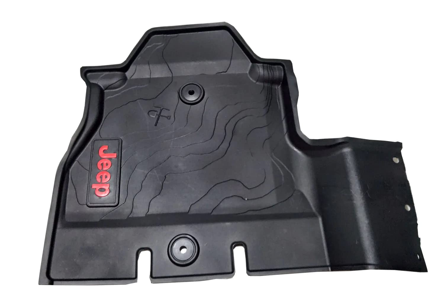 Jeep Mopar Floor Liners - All Weather, Black - Model 82215203AE