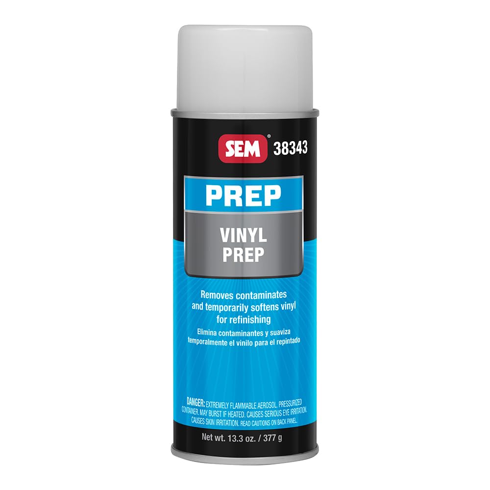 SEM Aerosol Spray Vinyl Prep, 13.3 oz Can, Model SEM38343