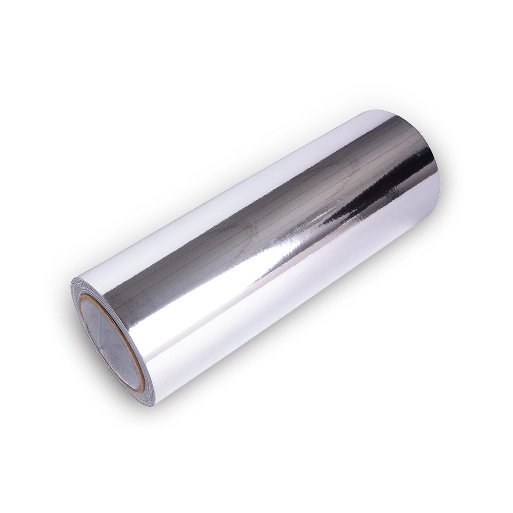 Vinyl Frog Car Wrap Vinyl 12 Inches X 60 Inches Chrome Mirror Silver Self Adhesive Film Diy Decals Roll Air Release Technology