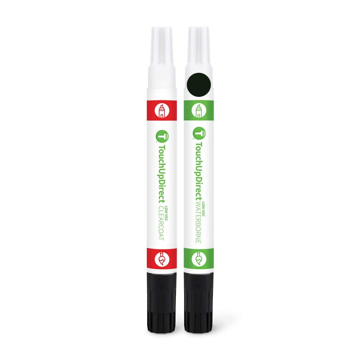 Touchupdirect 040/9040 Black Compatible With Mercedes-Benz Exact Match Touch Up Paint Combo - Essential Kit