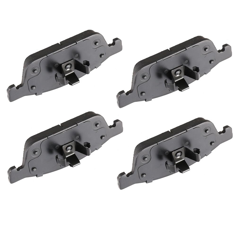 Cciyu D1645 Front Semi-Metallic Disc Brake Pads Kit - 4Pcs For Ford Escape 2013-2019, Focus 2013-2018, Transit Connect 2014-2019