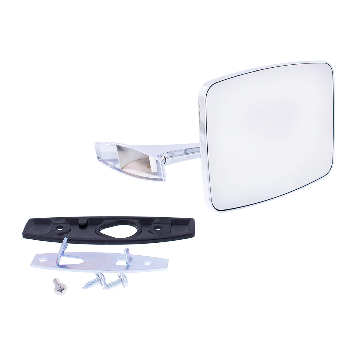 United Pacific C738710 Left-Hand Side Exterior Side Mirror For Chevy/Gmc Trucks, Die-Cast & Chrome Plated – Single Mirror (L/H Side)
