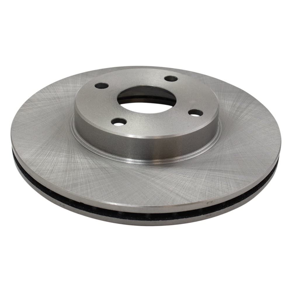Trq Front Brake Rotors Set Vented Compatible With 1994-2005 Mazda Miata