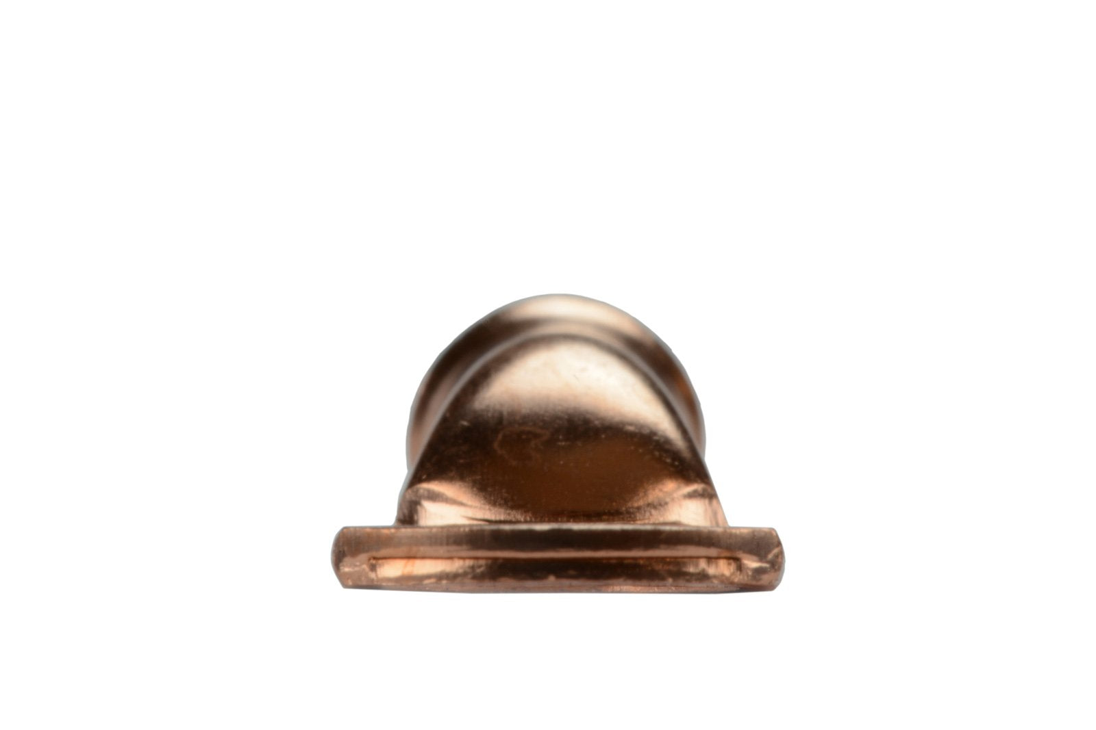 Temco 5 Pack Bare Copper Welding Battery Cable Ends, Lugs Terminal 6 Awg 1/4'' Hole (6 Awg To 1/0 Awg Options Available)