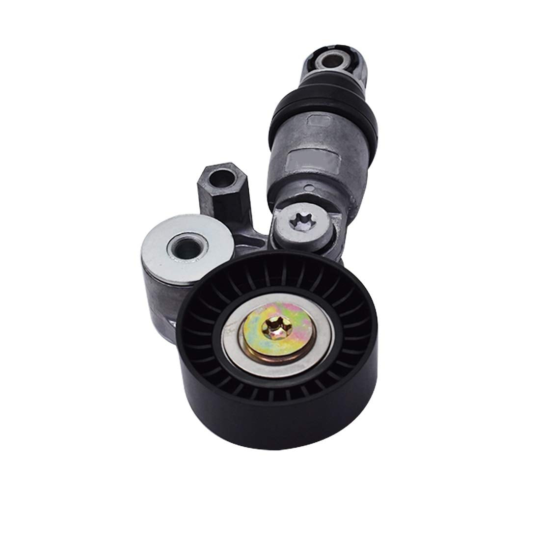 Wflnhb Belt Tensioner & Bearing Pulley Replacement For Mazda 3 Mazda 6 Cx-5 2.0L 2.5L Pey4-5/6/7 Pe03-15-980B