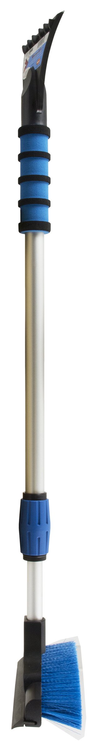Mallory Usa 581-E Mallory Usa Telescoping Sport Utility Snow Broom With 8'' Head (Colors May Vary)