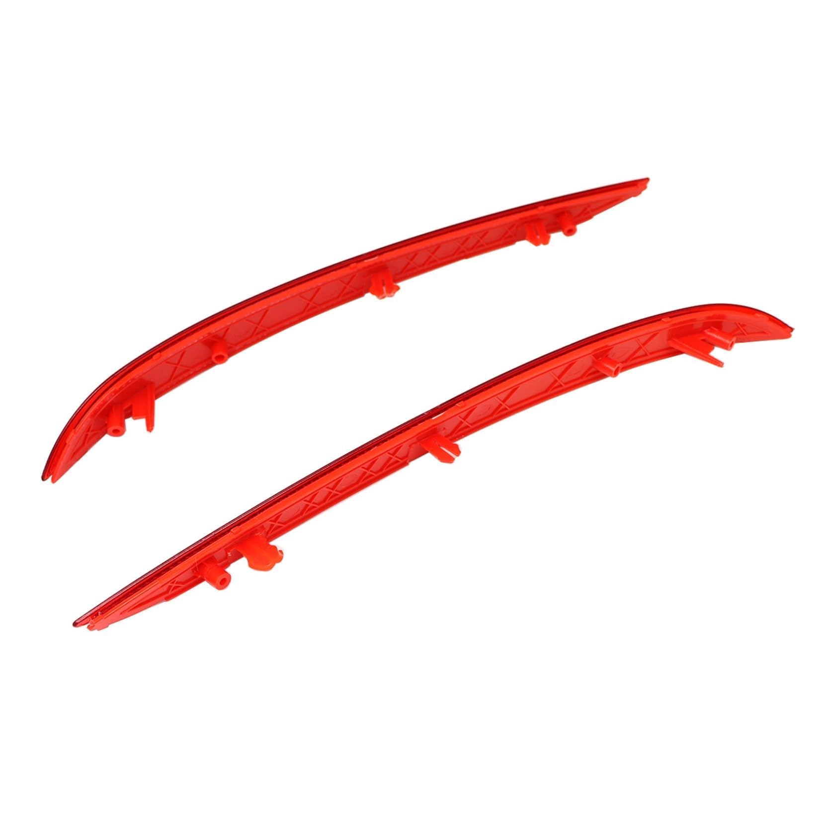 Priprilod Rear Bumper Reflector Pair for Hyundai Sonata 2015-2017, Model 92405-C1000, 92406-C1000, Durable Replacement Parts