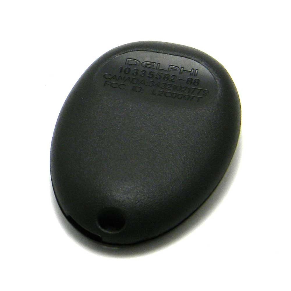 Oem Electronic 4-Button Key Fob Remote Compatible With Buick Oldsmobile Pontiac (Fcc Id: L2C0007T, P/N: 10335582, 10335582-88)